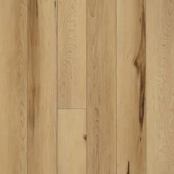 SMARTCORE Lanier Hickory 5-in Wide X 6-1/2-mm Thick Waterproof Interlocking Luxury Vinyl Plank Flooring (18.35-sq Ft)