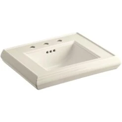KOHLER Memoirs 24 In. Ceramic Pedestal Sink Basin In White With Overflow Drain 12 KOHLER Memoirs 24 In. Ceramic Pedestal Sink Basin In White With Overflow Drain -Master Locks Shop 11bb4ac148c3488cc82299b44f55fbf8 1800x1800