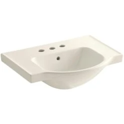 KOHLER Veer 24 In. Vitreous China Pedestal Sink Basin In White With Overflow Drain -Master Locks Shop 11dc95efed5a29a847426bc885173792 1800x1800