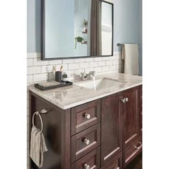 Foundations 4 In. Centerset 2-Handle Bathroom Faucet In Brushed Nickel -Master Locks Shop 11fc139a931e76095d9c6493ef11829e 1800x1800