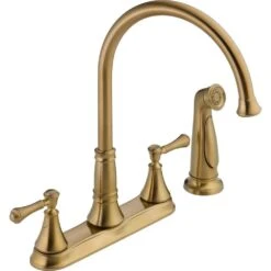 Cassidy 2-Handle Standard Kitchen Faucet With Side Sprayer In Venetian Bronze -Master Locks Shop 1203793ac240d333518fa2eaafaa3761 1800x1800
