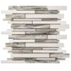 Jeffrey Court Coastal Skies Grey 14 In. X 11.75 In. X 8 Mm Interlocking Glossy Glass Mosaic Tile -Master Locks Shop 141249fb93f9495bdb7bb4f19e54972b 1800x1800