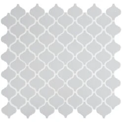 MSI Retro Gray Arabesque 13.19 In. X 11.22 In. X 6mm Glossy Porcelain Mesh-Mounted Mosaic Tile (10.95 Sq. Ft. / Case) -Master Locks Shop 14613328d04876f2d8cbdea4bd9a8550 1800x1800