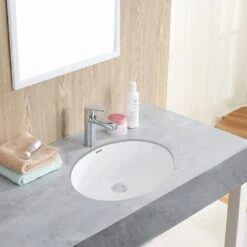 Boyel Living Oval Undercounter Bathroom Ceramic Sink, White, Insize 16 In. X 13 In. 15 Boyel Living Oval Undercounter Bathroom Ceramic Sink, White, Insize 16 In. X 13 In. -Master Locks Shop 174b2ad27c05d4cd437399b929dcae10 1800x1800