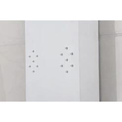 ANZZI Swan White 6-Spray Shower Panel System (Valve Included) -Master Locks Shop 191042003521 09063701 1800x1800