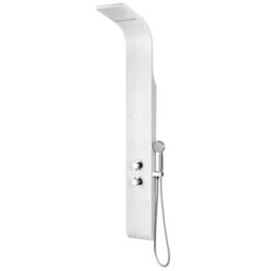 ANZZI Swan White 6-Spray Shower Panel System (Valve Included) -Master Locks Shop 191042003521xl 1800x1800