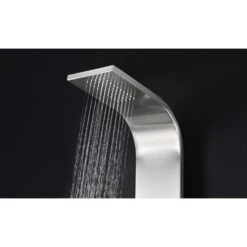 ANZZI Prairie Brushed Steel 4-Spray Shower Panel System (Valve Included) 11 ANZZI Prairie Brushed Steel 4-Spray Shower Panel System (Valve Included) -Master Locks Shop 191042003590 09063650 1800x1800