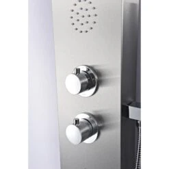 ANZZI Prairie Brushed Steel 4-Spray Shower Panel System (Valve Included) 13 ANZZI Prairie Brushed Steel 4-Spray Shower Panel System (Valve Included) -Master Locks Shop 191042003590 09063653 1800x1800