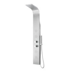 ANZZI Prairie Brushed Steel 4-Spray Shower Panel System (Valve Included) 15 ANZZI Prairie Brushed Steel 4-Spray Shower Panel System (Valve Included) -Master Locks Shop 191042003590xl 1800x1800