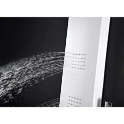 ANZZI Vega White 3-Spray Shower Panel System (Valve Included)