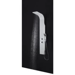 ANZZI Arena White 2-Spray Shower Panel System (Valve Included) -Master Locks Shop 191042003743 09063751 1800x1800