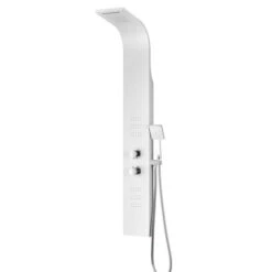 ANZZI Arena White 2-Spray Shower Panel System (Valve Included) -Master Locks Shop 191042003743xl 1800x1800
