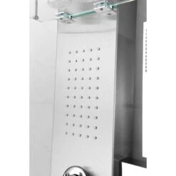 ANZZI Coastal Brushed Steel 2-Spray Shower Panel System (Valve Included) 25 ANZZI Coastal Brushed Steel 2-Spray Shower Panel System (Valve Included) -Master Locks Shop 191042016033 09063881 1800x1800