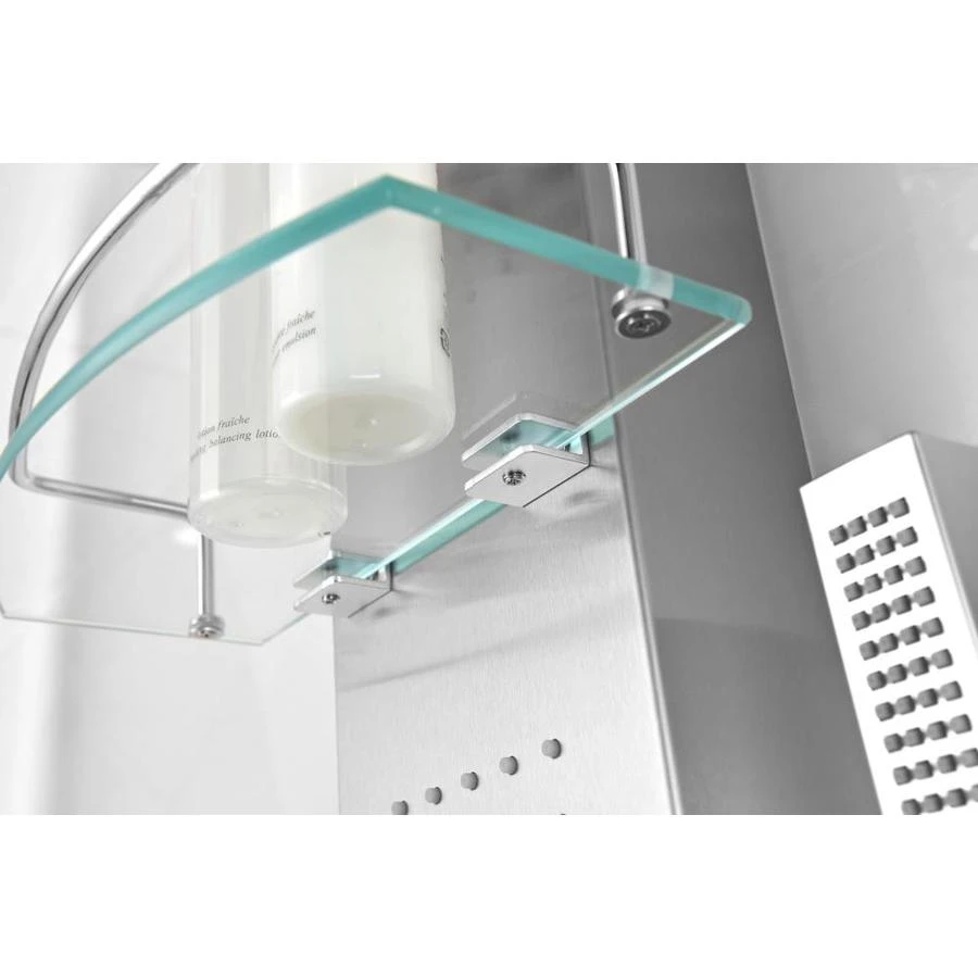 ANZZI Coastal Brushed Steel 2-Spray Shower Panel System (Valve Included) 13 ANZZI Coastal Brushed Steel 2-Spray Shower Panel System (Valve Included) - Image 11