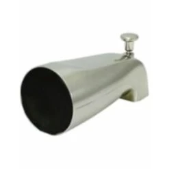 EZ-FLO Brushed Nickel Bathtub Spout With Diverter