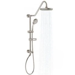 6-spray 8 In. Dual Shower Head And Handheld Shower Head With Low Flow In Brushed Nickel -Master Locks Shop 1a179d1698a40c507e667c2c9a7e2ed4 9c834dc0 b955 45e8 b817 77553ce5014e 1800x1800