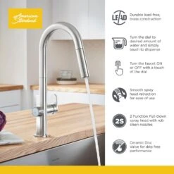 Beale MeasureFill Touch Single-Handle Pull-Down Sprayer Kitchen Faucet In Stainless Steel -Master Locks Shop 1a409917f56050735f1323f352b54cfc 1800x1800