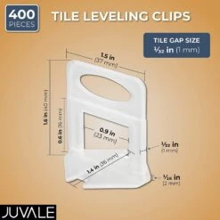 Juvale 400 Pack Tile Leveling Clips Reusable Plastic Leveling Spacer Clips (White, 1/32 Inch) -Master Locks Shop 1b3454e9 4275 4daf 88a0 1cd5c30a1010.bb7d2980408598be2b0ab526629e56d2 1800x1800