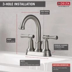Chamberlain 4 In. Centerset 2-Handle Bathroom Faucet In SpotShield Brushed Nickel -Master Locks Shop 1c4bf7ec42c61f57b679ad82e11a89d8 1800x1800