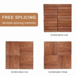 Kinbor 12'' X 12'' Patio Pavers Wood Interlocking Flooring Deck 10 Packs Tiles Brown Painted 11 Kinbor 12'' X 12'' Patio Pavers Wood Interlocking Flooring Deck 10 Packs Tiles Brown Painted -Master Locks Shop 1d40499f 6961 4de4 b07d 2fe5bea0a962.734f4144908e2dbe5932682b3f61352b 1800x1800