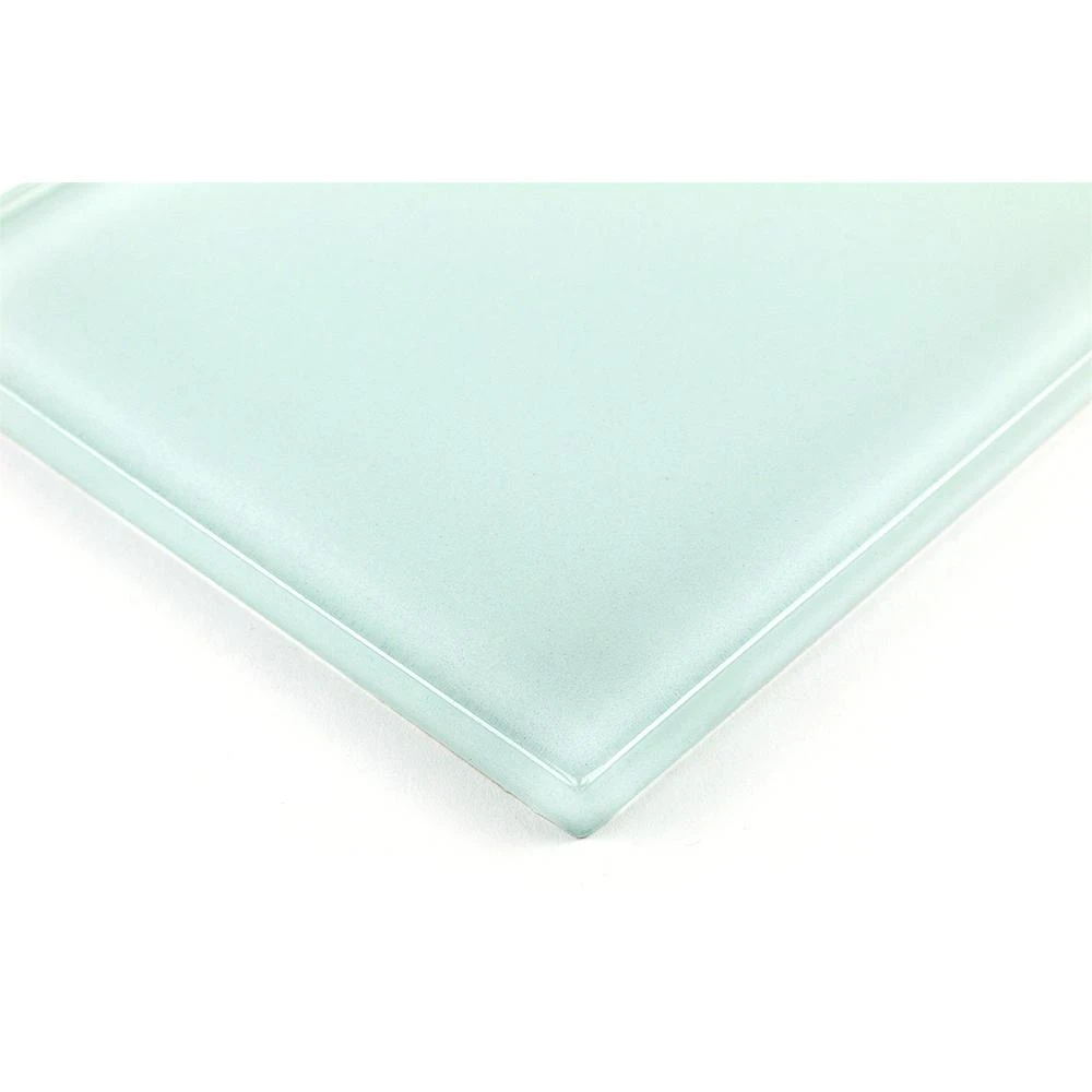 Ivy Hill Tile Contempo Seafoam 4 In. X 12 In. X 8mm Polished Glass Subway Wall Tile (1 Sq. Ft.) (15 Pieces 5 Sq.ft/Box) 8 Ivy Hill Tile Contempo Seafoam 4 In. X 12 In. X 8mm Polished Glass Subway Wall Tile (1 Sq. Ft.) (15 Pieces 5 Sq.ft/Box) - Image 6
