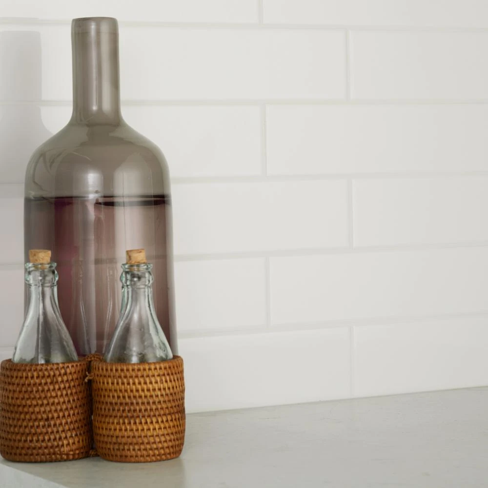 Daltile Restore 3 In. X 12 In. Ceramic Bright White Subway Tile (12 Sq. Ft. / Case) 6 Daltile Restore 3 In. X 12 In. Ceramic Bright White Subway Tile (12 Sq. Ft. / Case) - Image 4