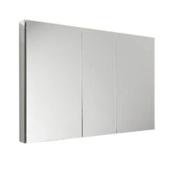 49 In. W X 36 In. H X 5 In. D Frameless Recessed Or Surface-Mounted Bathroom Medicine Cabinet