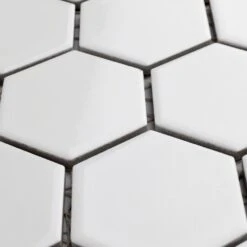 Merola Tile Metro Hex 2" Glossy 11-1/8"x12-5/8" White Porcelain Mosaic (9.64 Sq.ft. /Case) -Master Locks Shop 220daa370220a7b0b2a59e4bab2a762e 1800x1800