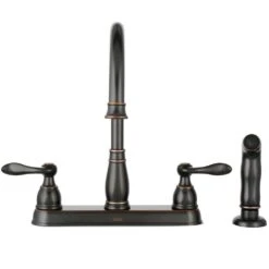 Windemere 2-Handle Standard Kitchen Faucet With Side Sprayer In Oil Rubbed Bronze -Master Locks Shop 223141a43181a91d589be80c0767439f 1800x1800