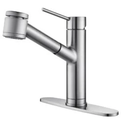 Oletto Single Handle Pull Out Kitchen Faucet In Chrome Finish -Master Locks Shop 24220d6906bcad6766a88a0ce537cb18 1800x1800