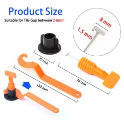 Bouanq 50Pcs Useful Reusable Tile Leveling Positioning System Leveler T-lock Floor Tool -Master Locks Shop 27de13d0 8c22 45f4 8dd0 871998dab99b.4f2de5c068fbbaf6831d2125efc01506 1800x1800