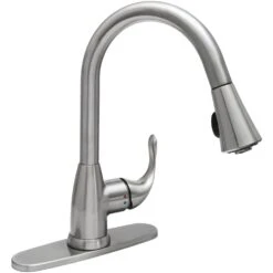 Market Single-Handle Pull-Down Sprayer Kitchen Faucet In Chrome 31 Market Single-Handle Pull-Down Sprayer Kitchen Faucet In Chrome -Master Locks Shop 2802dd521957afc62268c4503952fd55 1800x1800