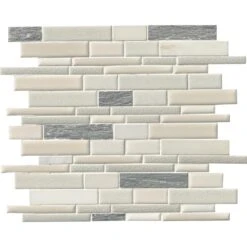MSI Everest Interlocking 12 In. X 12 In. X 8 Mm Textured Porcelain And Stone Mesh-Mounted Mosaic Tile (1 Sq. Ft.) -Master Locks Shop 2899d61612dd3d75d4a4dd4ac6fa917e 1800x1800