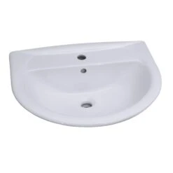 Barclay Products Karla 24 In. Pedestal Combo Bathroom Sink With 1 Faucet Hole In White 11 Barclay Products Karla 24 In. Pedestal Combo Bathroom Sink With 1 Faucet Hole In White -Master Locks Shop 294da7f0a3f6781c58fedba059a879ca 1800x1800