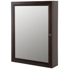 Delridge 22 In. W X 30 In. H X 6 In. D Framed Surface-Mount Modular Bathroom Medicine Cabinet In Chocolate 10 Delridge 22 In. W X 30 In. H X 6 In. D Framed Surface-Mount Modular Bathroom Medicine Cabinet In Chocolate -Master Locks Shop 2afb811018c92cb54a128446f5ab14eb 1800x1800