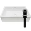 Novatto Rectangular Porcelain Vessel Sink In White Wtih Overflow Drain In Matte Black -Master Locks Shop 2d6c205c819f44345b3b622ce7ef93c5 1800x1800