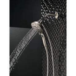 SureDock 7-Spray 5 In. Single Wall Mount Handheld H2Okinetic Shower Head In SpotShield Brushed Nickel 22 SureDock 7-Spray 5 In. Single Wall Mount Handheld H2Okinetic Shower Head In SpotShield Brushed Nickel -Master Locks Shop 2f0aa50d33a20b7f0aaae3c376ac49db 1800x1800