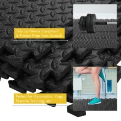 Costway 12Tiles 1/2'' Puzzle Exercise Floor Mats W/EVA Foam Interlocking Tiles (25''x25'') -Master Locks Shop 2fe56a35 fe59 4990 af36 48d936dcc193.2b3b2165aa44492e44f8f22a1331b6ce 1800x1800