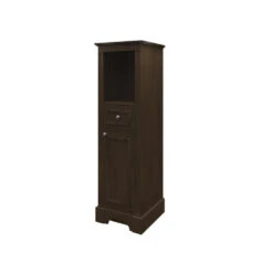MagickWoods Libertyville 18"W X 18"D X 60"H Deep Mocha Linen Cabinet -Master Locks Shop 30265 qrvrev mw 1800x1800