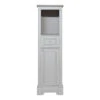 MagickWoods Libertyville 18"W X 18"D X 60"H Cloud Gray Linen Cabinet -Master Locks Shop 30277 mirev mw 1800x1800