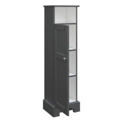 MagickWoods Windsor 13"W X 10"D X 47"H Graphite Gray Linen Cabinet -Master Locks Shop 30325 lovrev mw 1800x1800