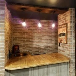 Old Mill Brick Castle Gate Thin Brick Singles - Flats (Box Of 50) - 7.625 In. X 2.25 In. (7.3 Sq. Ft.) -Master Locks Shop 30b6a8f950902cb493d1217b4275d0cd 1800x1800