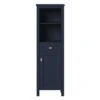 MagickWoods Montgomery 19"W X 18-1/2"D X 60"H Midnight Blue Linen Cabinet 1 MagickWoods Montgomery 19"W X 18-1/2"D X 60"H Midnight Blue Linen Cabinet -Master Locks Shop 31019 mi mw 1800x1800