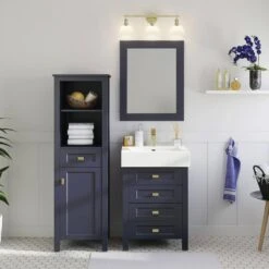 MagickWoods Montgomery 19"W X 18-1/2"D X 60"H Midnight Blue Linen Cabinet 23 MagickWoods Montgomery 19"W X 18-1/2"D X 60"H Midnight Blue Linen Cabinet -Master Locks Shop 31019 scene1 mw 1800x1800