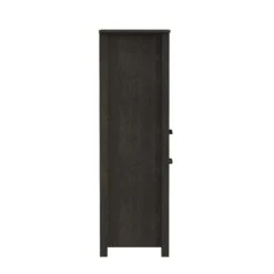 MagickWoods Allerton 19"W X 18-1/2"D X 60"H Smoked Gray Linen Cabinet -Master Locks Shop 31024 flv mw 1800x1800
