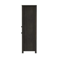 MagickWoods Allerton 19"W X 18-1/2"D X 60"H Smoked Gray Linen Cabinet -Master Locks Shop 31024 frv mw 1800x1800