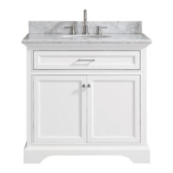 Windlowe 49 In. W X 22 In. D X 35 In. H Bath Vanity In White With Carrera Marble Vanity Top In White With White Sink -Master Locks Shop 3176f56970331e2fae986355b7604b2f 7c094f01 1090 44c9 afd5 7dde9e8a198a 1800x1800