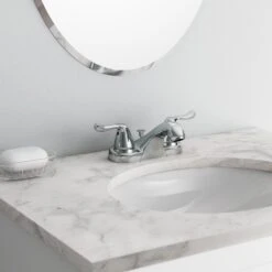 Constructor 4 In. Centerset 2-Handle Bathroom Faucet In Chrome -Master Locks Shop 31d692da998f6444aa565ca6831bc0a5 1800x1800