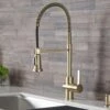 Britt Single-Handle Pull Down Sprayer Kitchen Faucet In Brushed Gold 1 Britt Single-Handle Pull Down Sprayer Kitchen Faucet In Brushed Gold -Master Locks Shop 35e485abdfcd9435bf9f90a60b3bc26a bd6f83aa b81e 4b46 b5f5 81a74cfc51c3 1800x1800