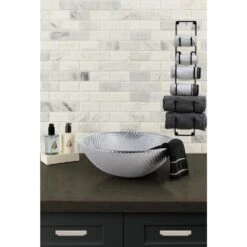 MSI Greecian White Beveled 12 In. X 12 In. X 10 Mm Polished Marble Mesh-Mounted Mosaic Tile (1 Sq. Ft.) -Master Locks Shop 374d1b2a5af50a877eb30e9e7b67fc3b 1800x1800